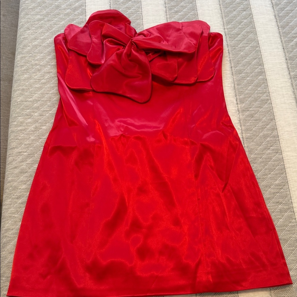 Hello Molly Red Mini Dress